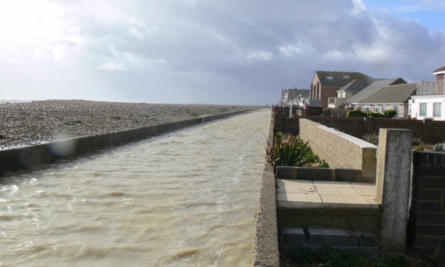 Storm boards and flood management over winter