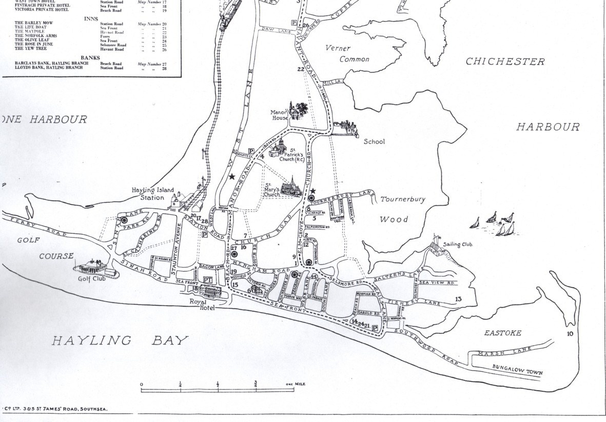 Old Maps Of Hayling Island Hayling History Hayling Island Site